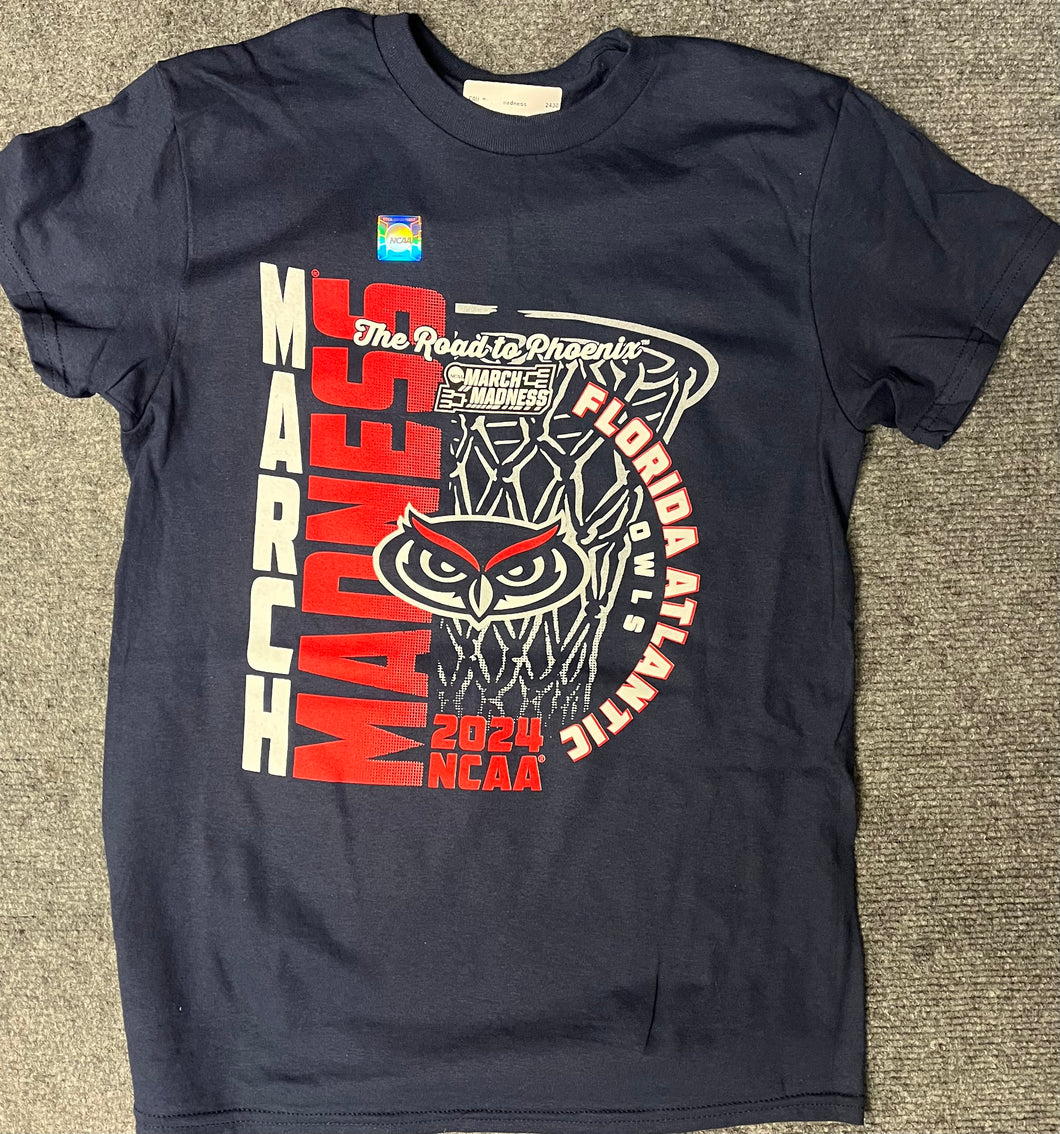 March Madness FAU Tee 2024
