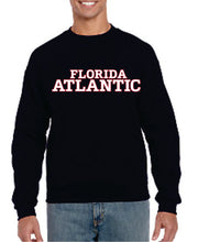 Load image into Gallery viewer, Crew Neck Sweatshirt with printed FAU (Logo 5 New)
