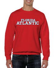 Load image into Gallery viewer, Crew Neck Sweatshirt with printed FAU (Logo 5 New)