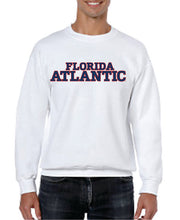 Load image into Gallery viewer, Crew Neck Sweatshirt with printed FAU (Logo 5 New)