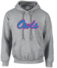 Load image into Gallery viewer, Owls Adult Hoodie Sweatshirt Florida Atlantic (Logo Owls)