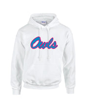 Load image into Gallery viewer, Owls Adult Hoodie Sweatshirt Florida Atlantic (Logo Owls)