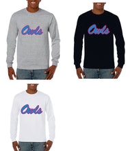 Load image into Gallery viewer, Owls Performance Long Sleeve T-Shirt (Logo Owls)