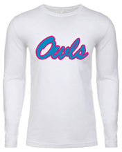 Load image into Gallery viewer, Owls Performance Youth Long Sleeve T-Shirt (Logo Owls)