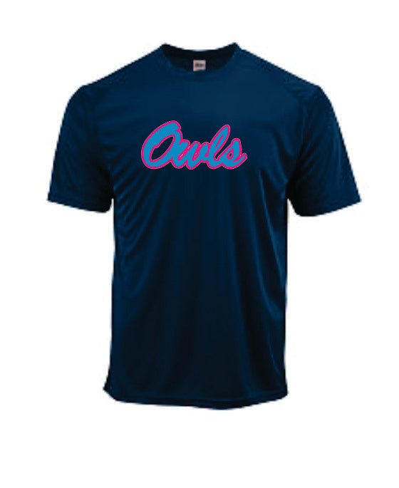 T-Shirt Florida Atlantic Owl Cotton (Logo Owls)