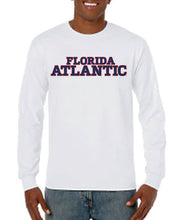 Load image into Gallery viewer, Performance Long Sleeve Florida Atlantic T-Shirt (Logo 5 New)