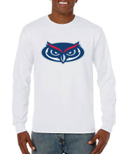 Load image into Gallery viewer, Owl Head Cotton Long Sleeve T-Shirt (Logo 7)
