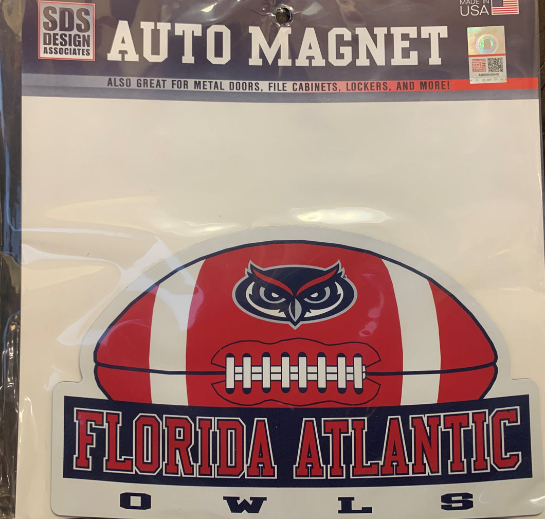 Magnet Florida Atlantic (FAU) Football - Auto