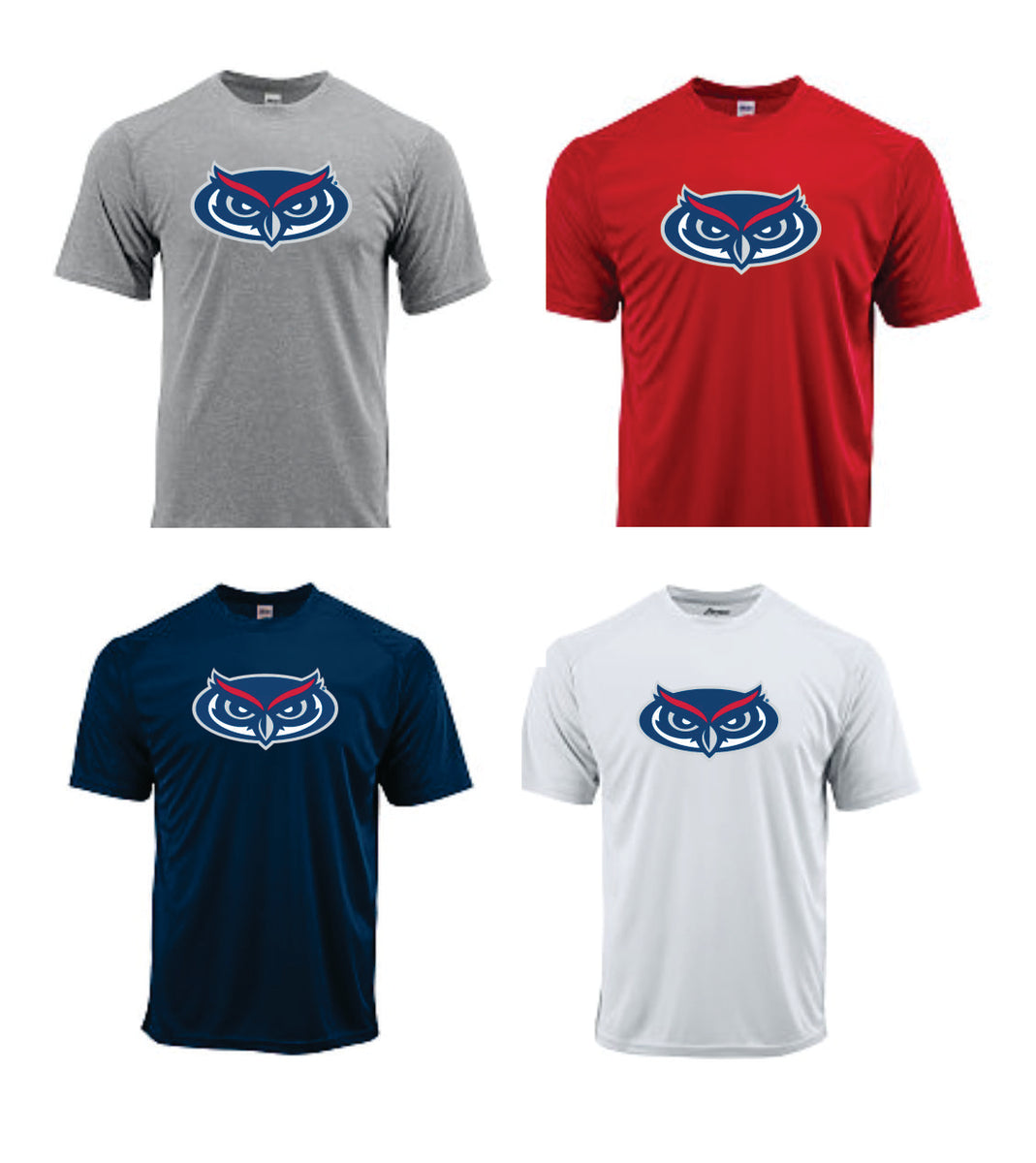 OFO Short Sleeve Logo T-Shirt in White/Navy - Old Florida Outfitters