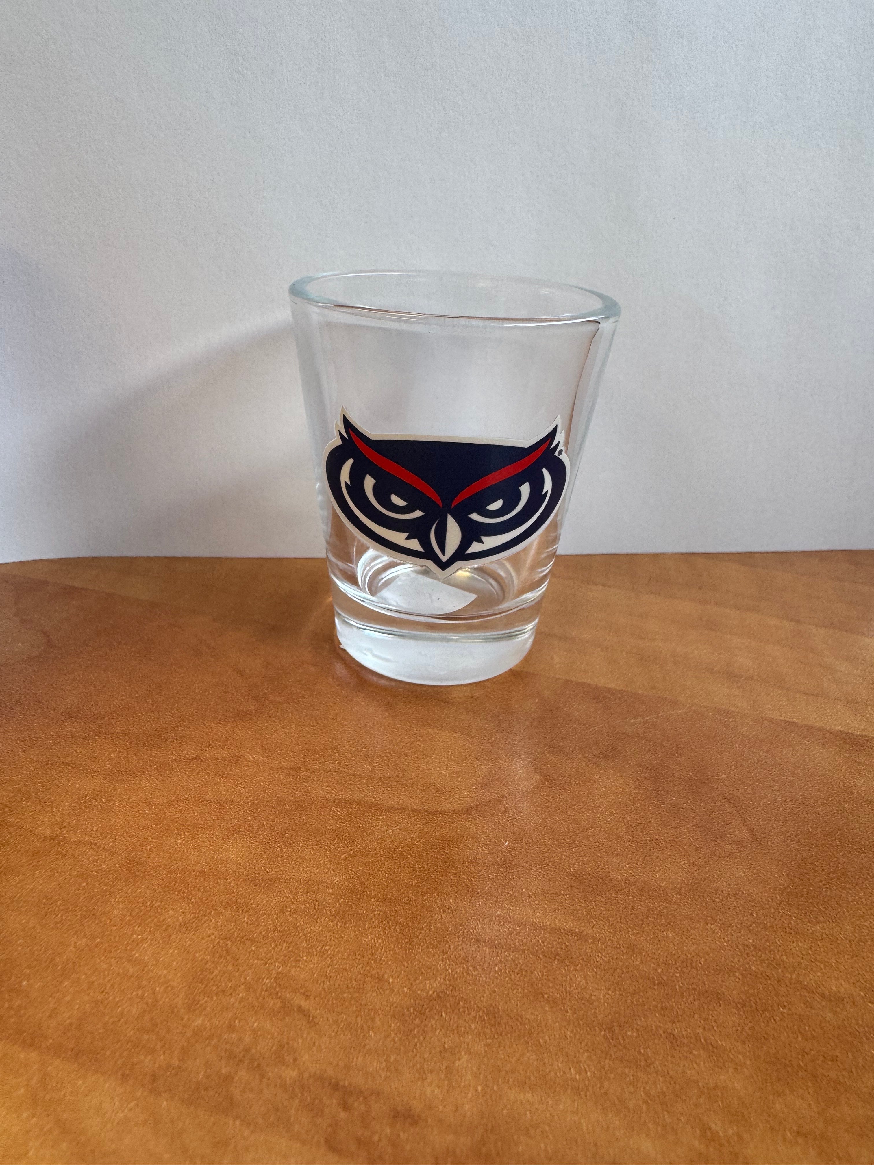 Shot Glass FAU – It's Owl Time