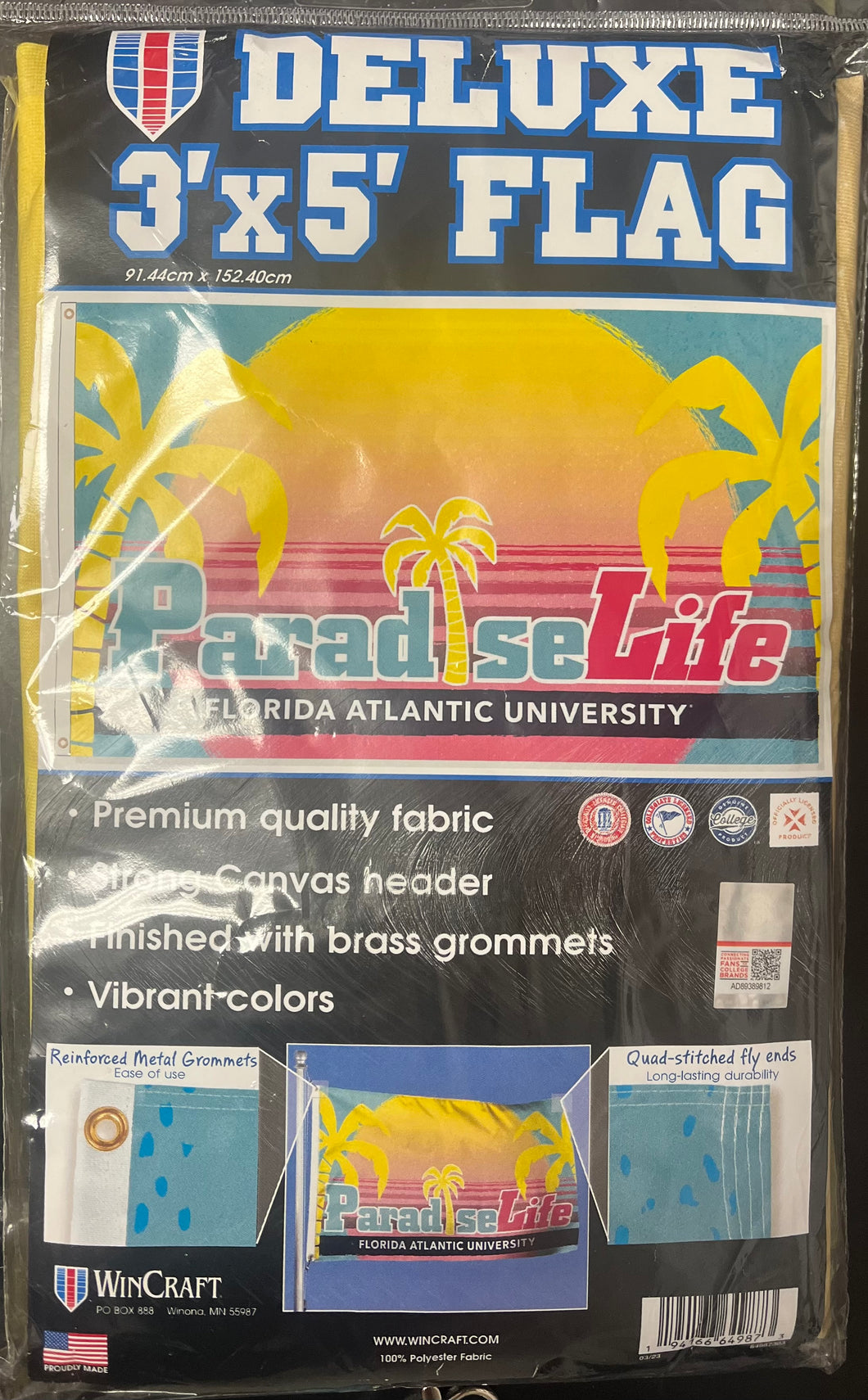 Florida Atlantic Paradise Life Flag 3' x 5'