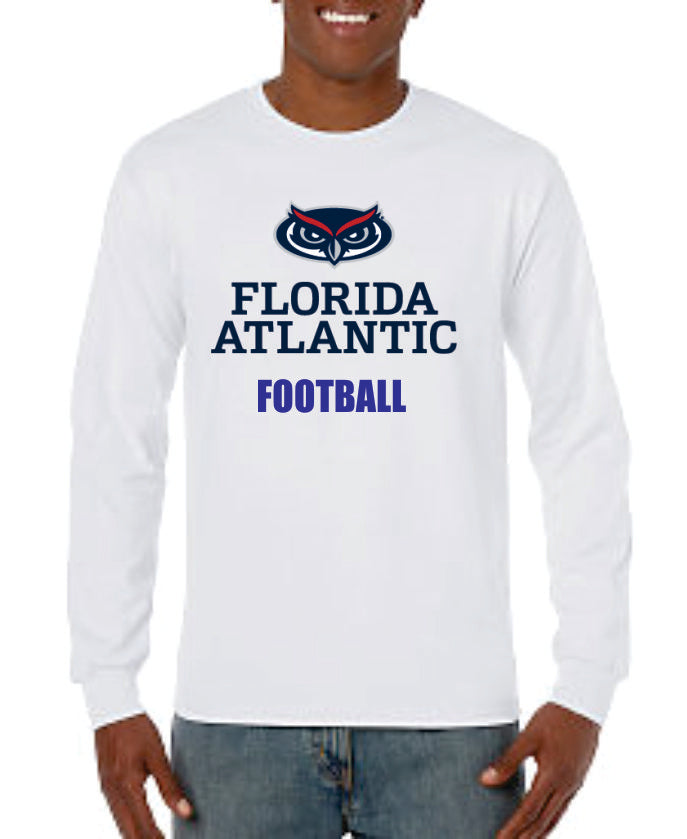 Sports Specific White Performance Long Sleeve T-Shirt (Logo 3N)