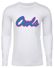 Load image into Gallery viewer, Owls Performance Youth Long Sleeve T-Shirt (Logo Owls)
