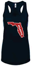Load image into Gallery viewer, Ladies Racerback Tank Top Florida Atlantic (Logo 6)
