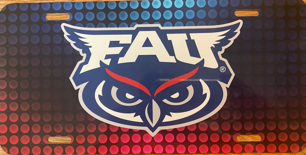 License plate front FAU