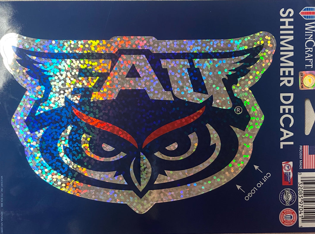 Decal Shimmer Logo 1 FAU