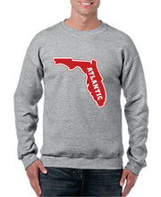 Load image into Gallery viewer, Crew Neck Sweatshirt with printed FAU (Logo 6)
