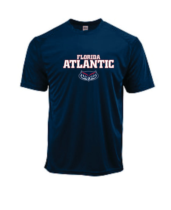T-Shirt Jersey Font Cotton Florida Atlantic (Logo 3)