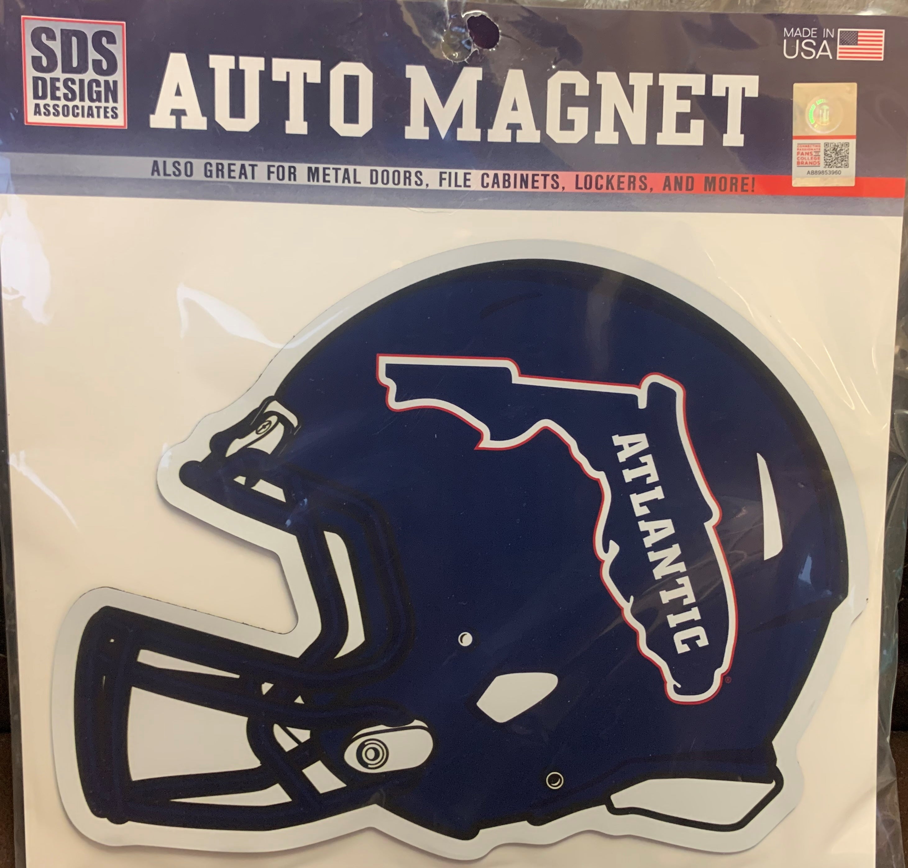 Magnet Florida Atlantic (FAU) Football Helmet