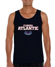 Load image into Gallery viewer, Jersey Font Tank Top (Logo 3) FAU
