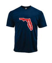 Load image into Gallery viewer, &quot;State&quot; Logo Performance T-Shirt Florida Atlantic (Logo 6)

